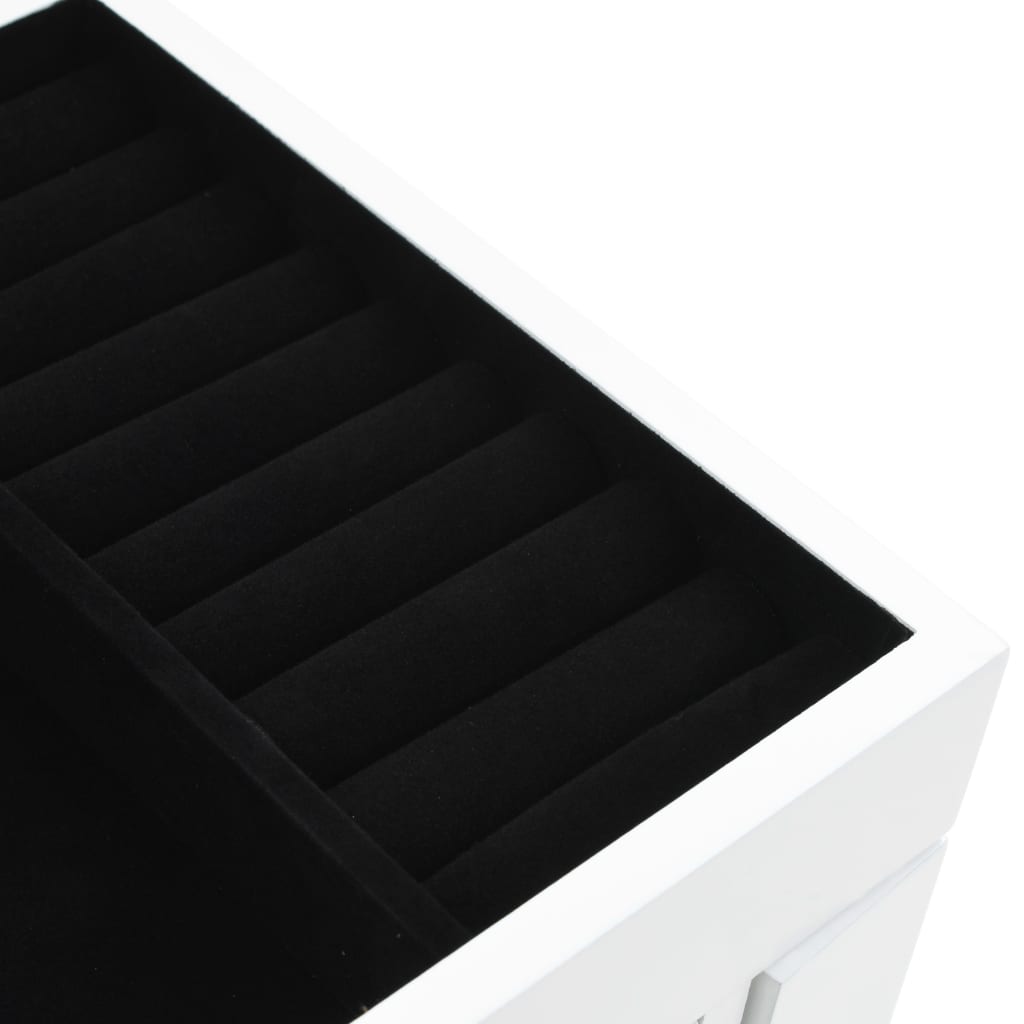 Armadietto Portagioie Autoportante Bianco - homemem39