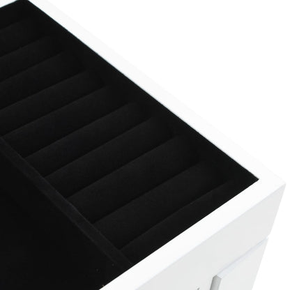 Armadietto Portagioie Autoportante Bianco - homemem39