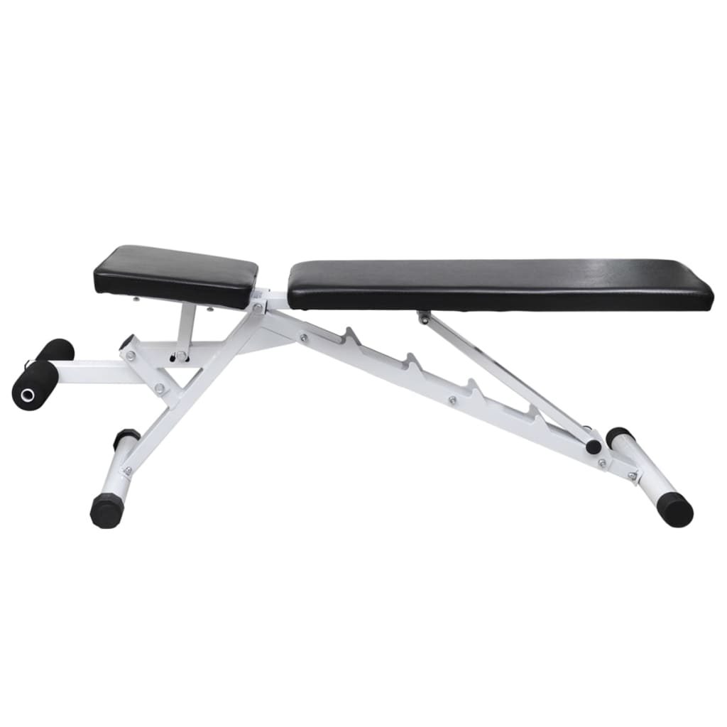 Panca da Palestra con Bilanciere e Set di Manubri 60,5 kg | homemem39