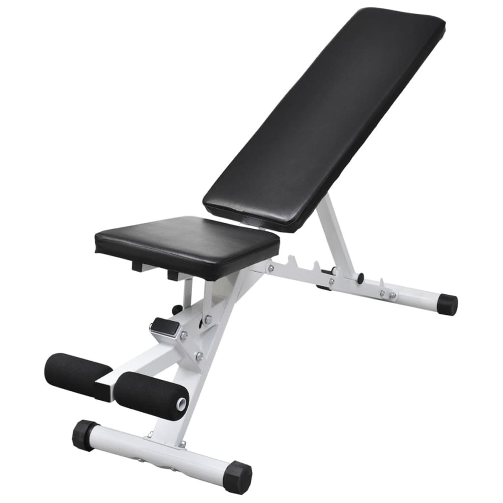Panca da Palestra con Bilanciere e Set di Manubri 60,5 kg | homemem39