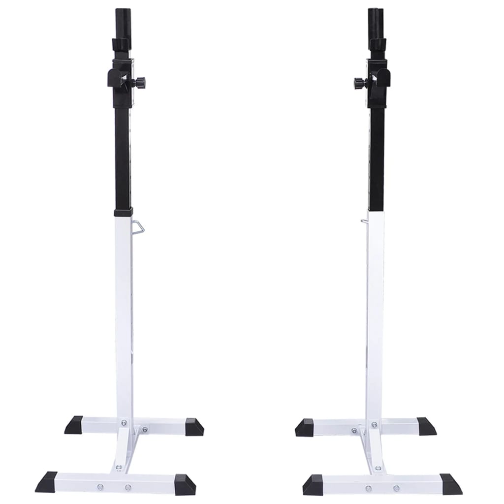 Stazione per Squat con Bilanciere e Set di Manubri da 60,5 kg | homemem39