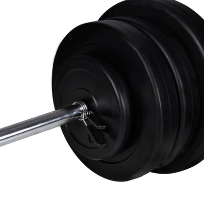Stazione per Squat con Bilanciere e Set di Manubri da 60,5 kg | homemem39