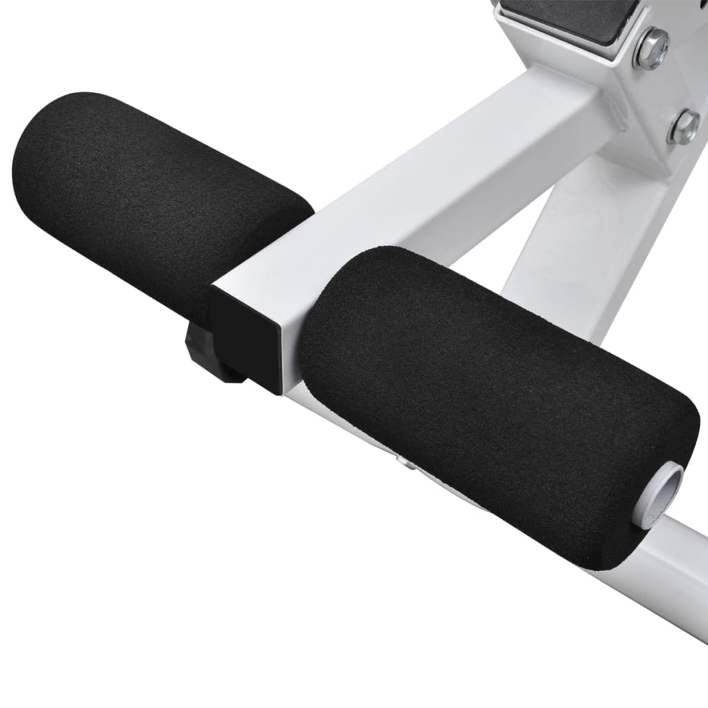 Panca da Palestra con Bilanciere e Set di Manubri 30,5 kg | homemem39