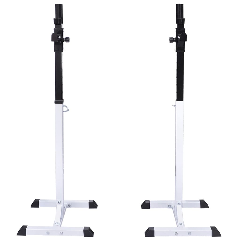 Stazione per Squat con Bilanciere e Set di Manubri da 30,5 kg | homemem39