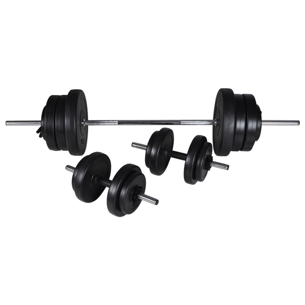 Macchina Multistazione con Bilanciere e Set di Manubri 60,5 kg | homemem39