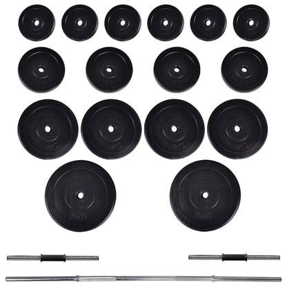Macchina Multistazione con Bilanciere e Set di Manubri 60,5 kg | homemem39