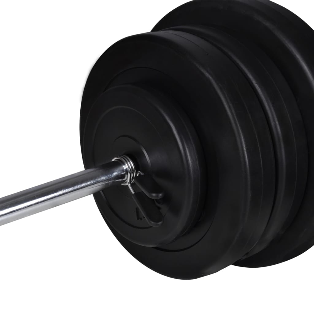 Macchina Multistazione con Bilanciere e Set di Manubri 60,5 kg | homemem39