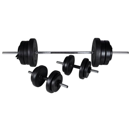 Macchina da Parete con Bilanciere e Set Manubri 60,5 kg | homemem39