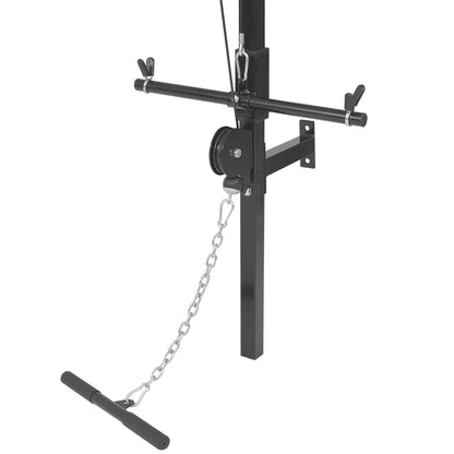 Macchina da Parete con Bilanciere e Set Manubri 30,5 kg | homemem39