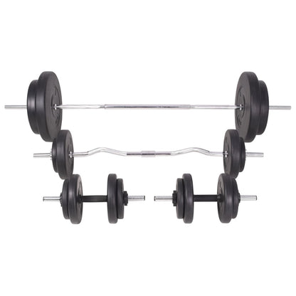 Panca Multifunzione con Rack Bilanciere e Set Manubri 90 kg | homemem39