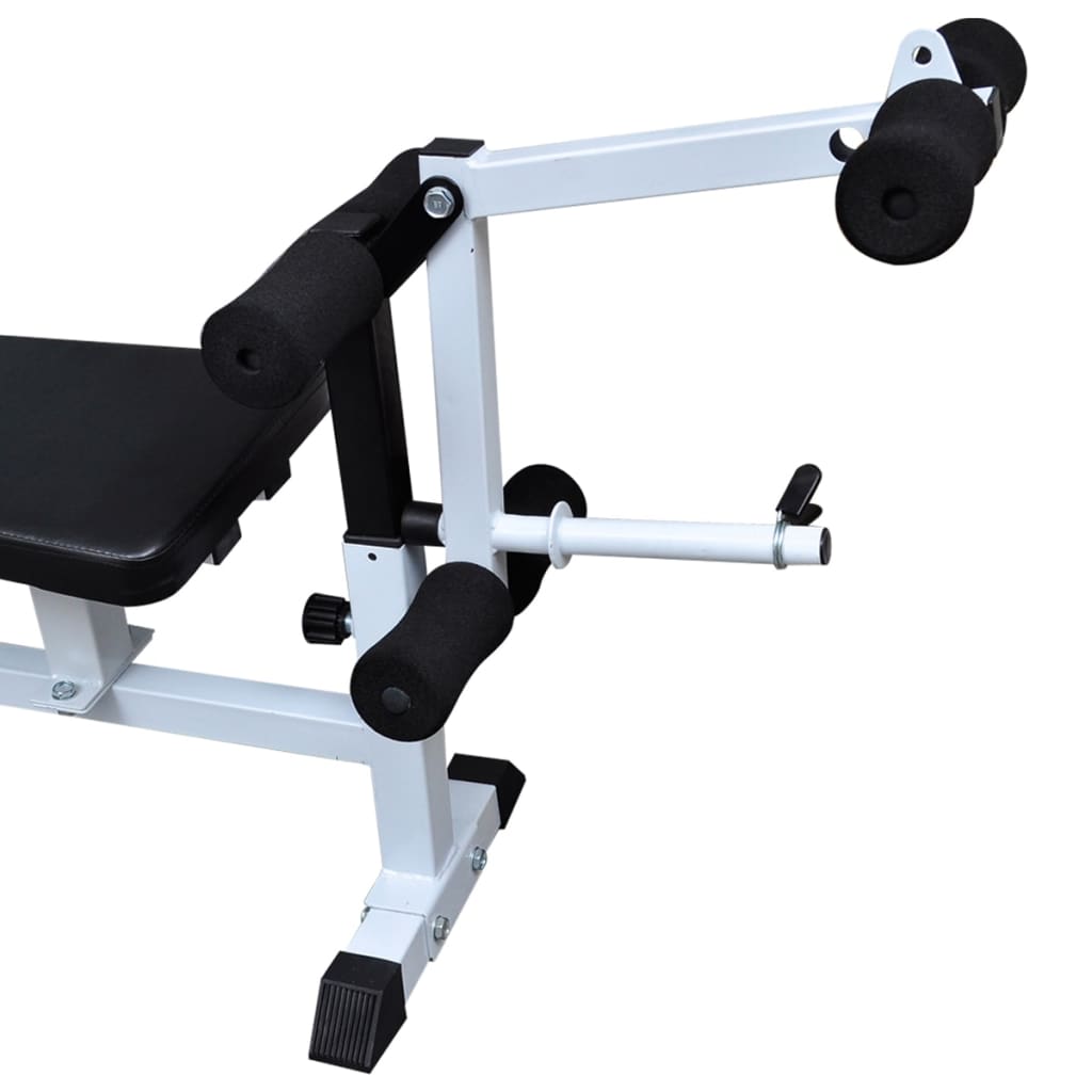 Panca Multifunzione con Bilanciere e Set di Manubri 90 kg | homemem39