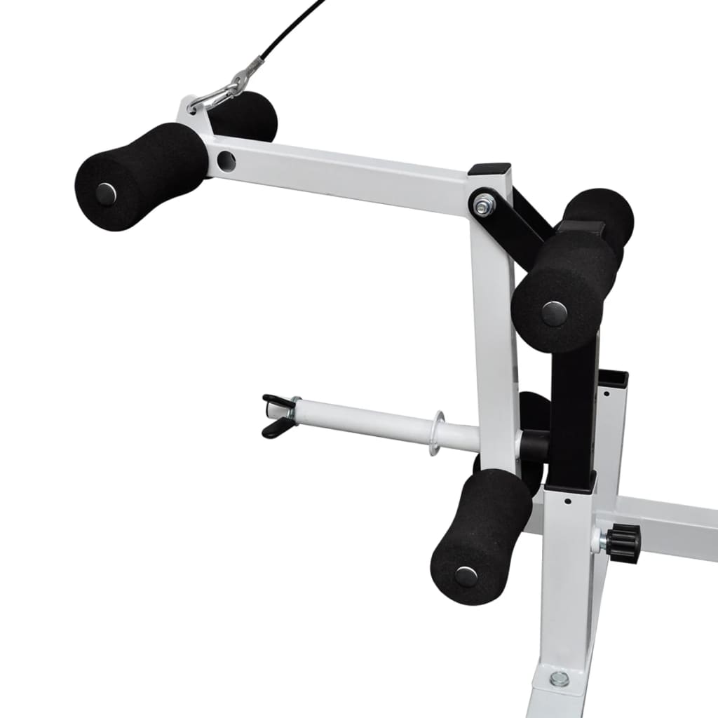 Panca Multifunzione con Bilanciere e Set di Manubri 90 kg | homemem39