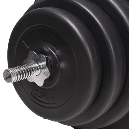 Panca Multifunzione con Bilanciere e Set di Manubri 120 kg | homemem39
