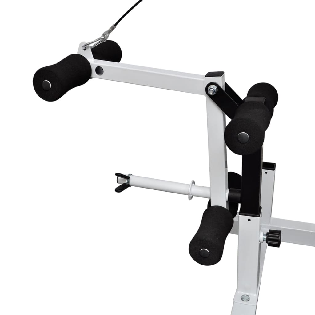 Panca Multifunzione con Bilanciere e Set di Manubri 120 kg | homemem39
