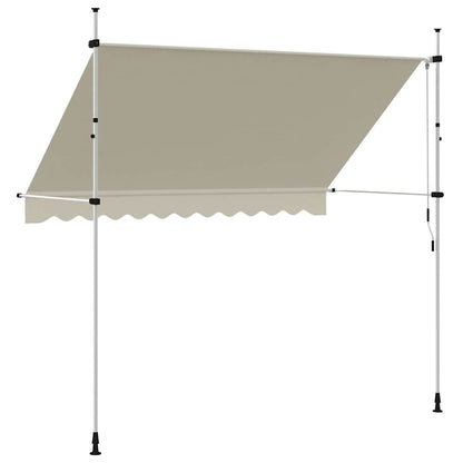 Tenda da Sole Retrattile Manuale 300 cm Crema | homemem39
