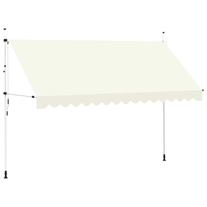 Tenda da Sole Retrattile Manuale 400 cm Crema