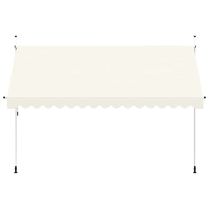 Tenda da Sole Retrattile Manuale 400 cm Crema
