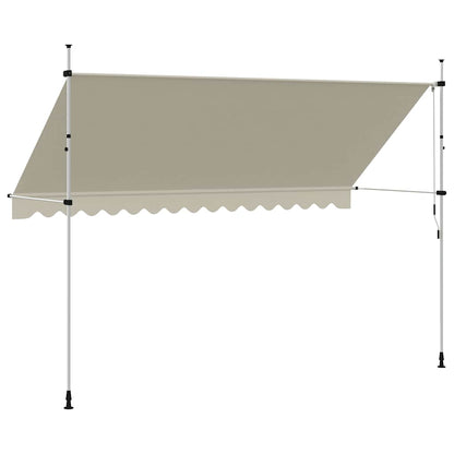 Tenda da Sole Retrattile Manuale 400 cm Crema