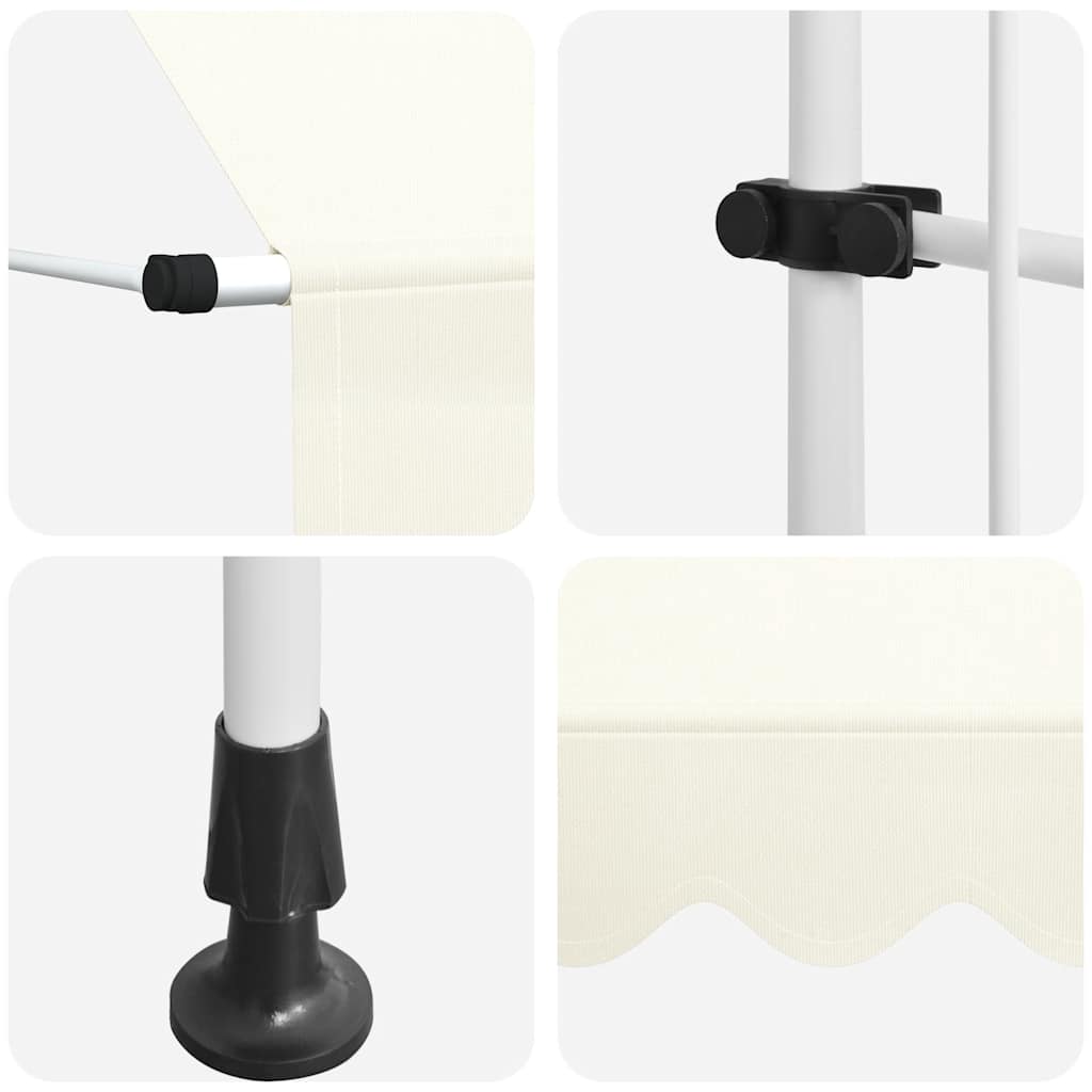 Tenda da Sole Retrattile Manuale 400 cm Crema