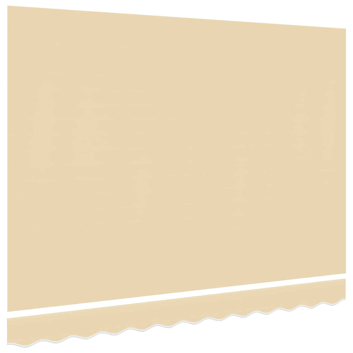 Tessuto di Ricambio per Tenda da Sole Crema 350x250 cm