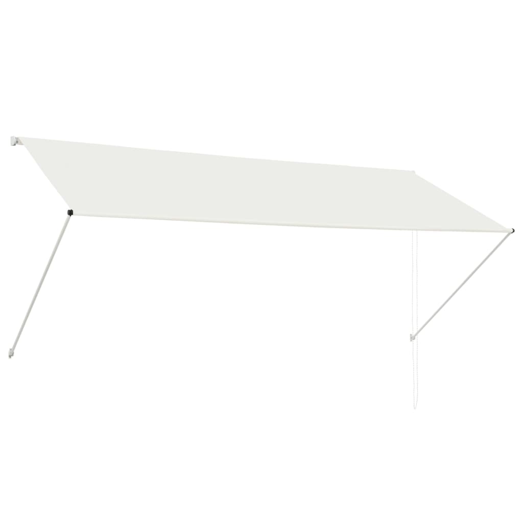 Tenda da Sole Retrattile 300x150 cm Crema - homemem39