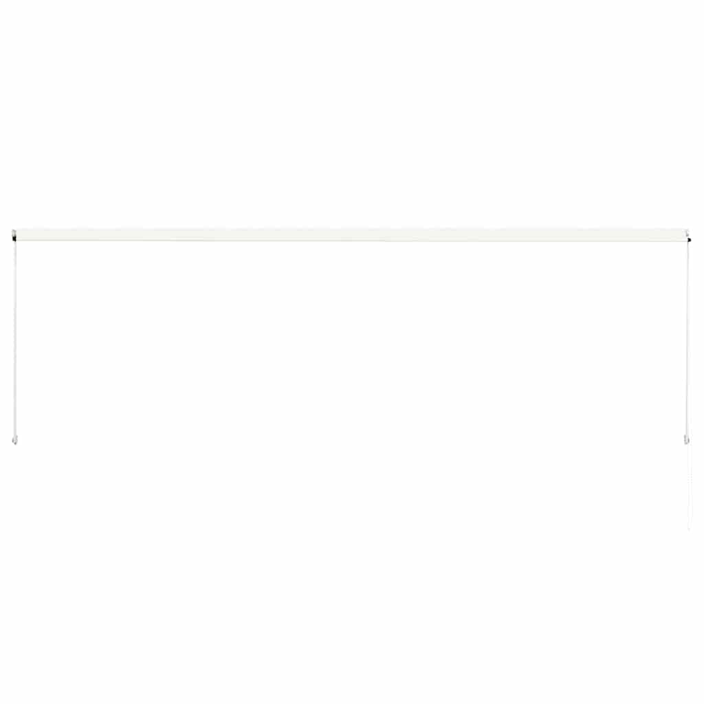 Tenda da Sole Retrattile 400x150 cm Crema | homemem39