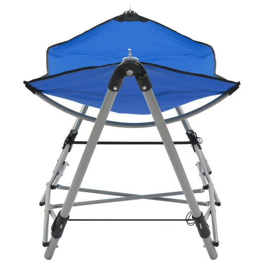 Amaca con Supporto Pieghevole Blu - homemem39