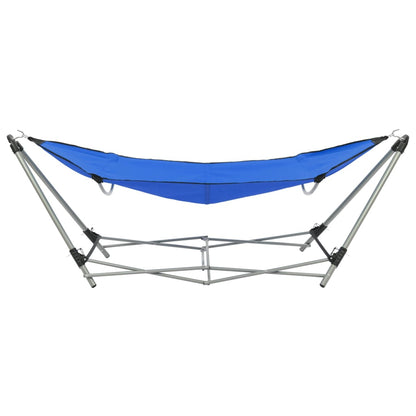 Amaca con Supporto Pieghevole Blu - homemem39