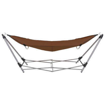 Amaca con Supporto Pieghevole Marrone - homemem39