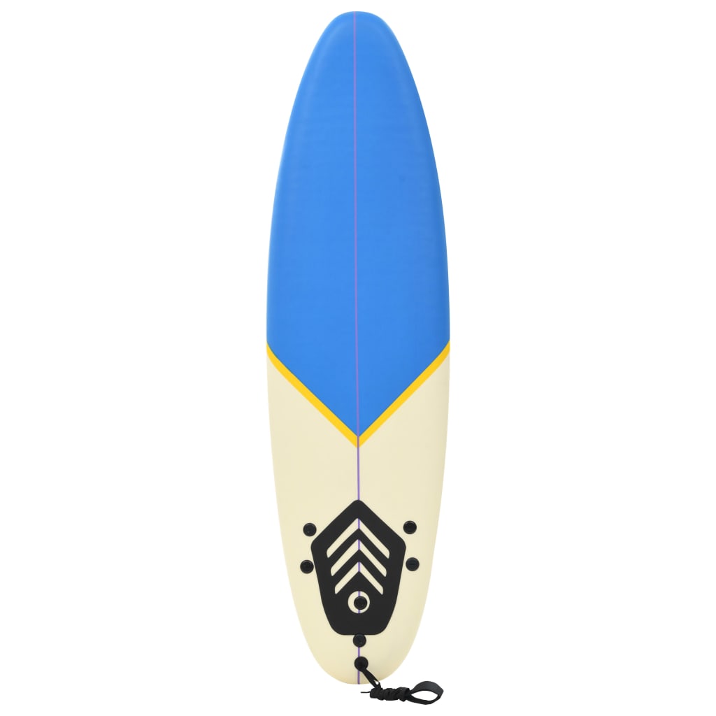 Tavola da Surf 170 cm Blu e Crema - homemem39