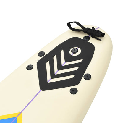 Tavola da Surf 170 cm Blu e Crema - homemem39
