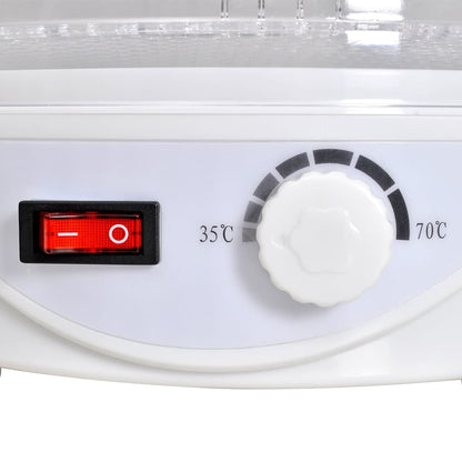 Essiccatore Alimentare Rotondo con 6 Vassoi 250 W | homemem39