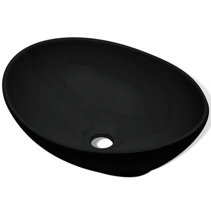 Lavello in Ceramica 40 x 33 cm Nero | homemem39