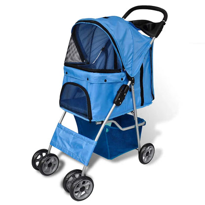 Passeggino per Cani 15 kg Blu | homemem39