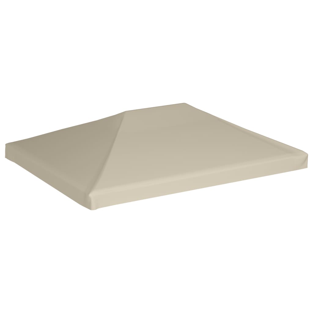 Copertura Superiore per Gazebo 310 g/m² 4x3m Beige - homemem39