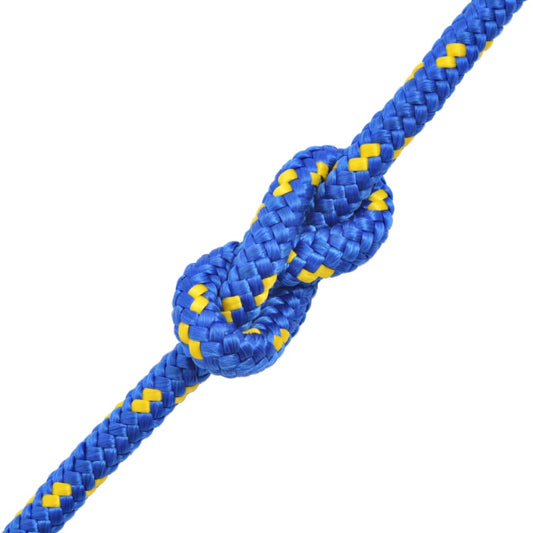 Corda Marina in Polipropilene 10 mm 250 m Blu - homemem39