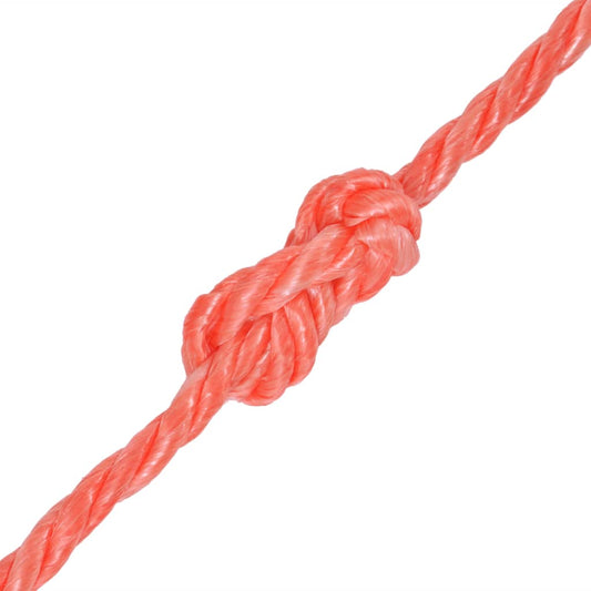 Corda Intrecciata in Polipropilene 8 mm 500 m Arancione