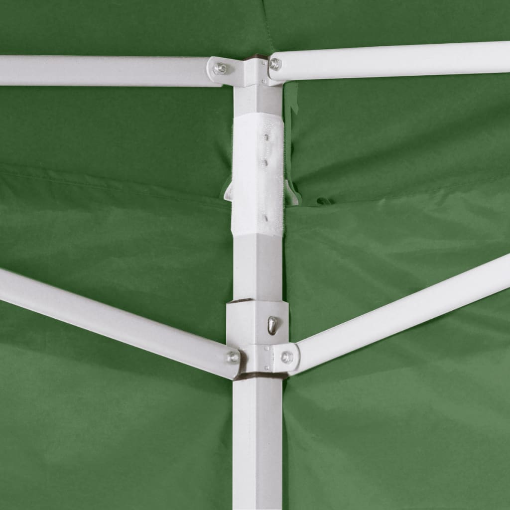 Tenda Pieghevole con 2 Pareti 3x3 m Verde - homemem39