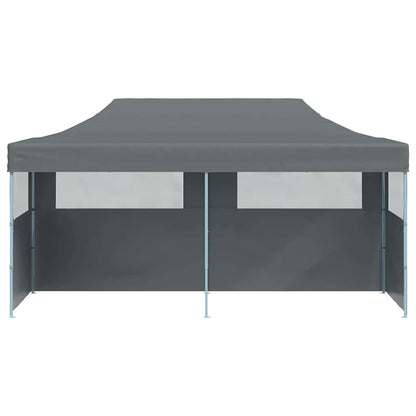 Tenda Pieghevole Pop-Up con Pareti Laterali 3x6 m Antracite | homemem39