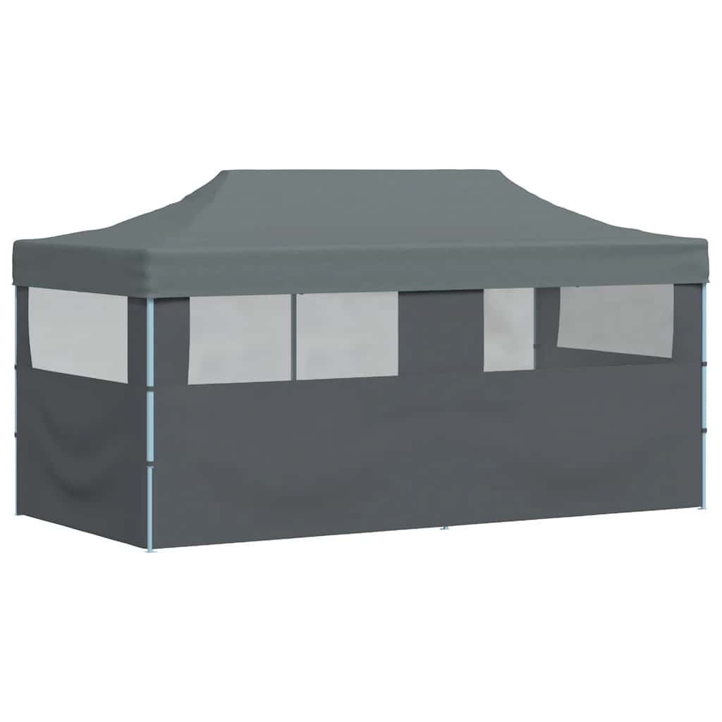Tenda Pieghevole Pop-Up con Pareti Laterali 3x6 m Antracite | homemem39