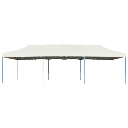 Gazebo Pieghevole Pop-Up 3x9 m Crema - homemem39