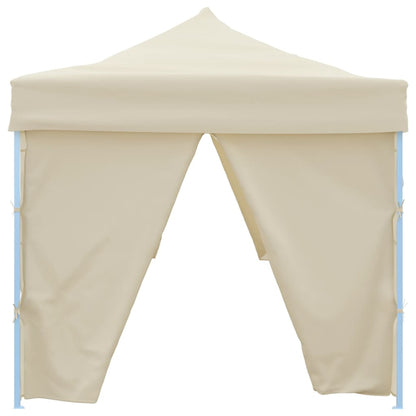 Tenda Pieghevole Pop-Up con 8 Pareti Laterali 870x291x315 cm Crema | homemem39