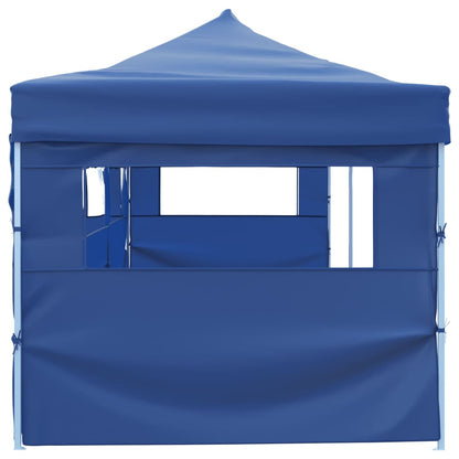 Tenda Pieghevole Pop-Up con 5 Pareti Laterali 3x9 m Blu | homemem39