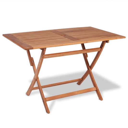 Set da Pranzo per Esterni 5 pz in Legno Massello di Teak - homemem39