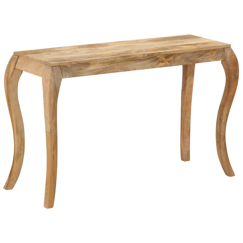 Tavolo Consolle in Legno Massello di Mango 118x38x76 cm | homemem39