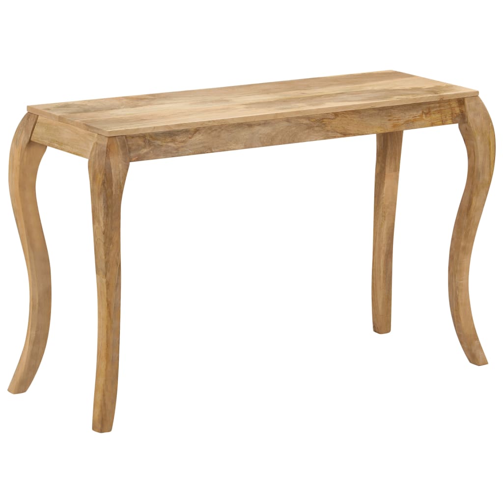 Tavolo Consolle in Legno Massello di Mango 118x38x76 cm | homemem39