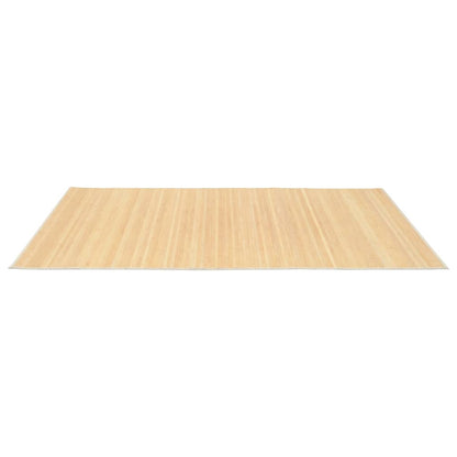 Tappeto in Bambù 100x160 cm Naturale - homemem39