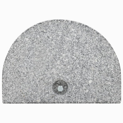 Base per Parasole in Granito Curva 10 kg Grigia