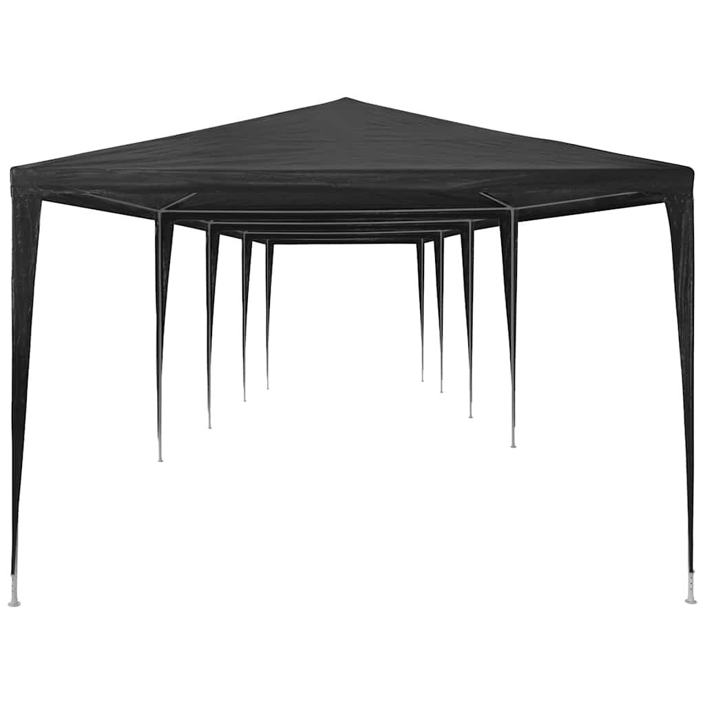 Tenda per Feste 3x12 m in PE Antracite | homemem39