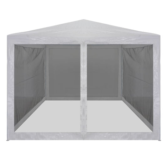 Tenda per Feste con 4 Pareti in Rete 4x3 m